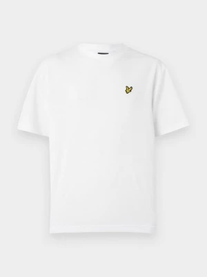 T-shirt basic Lyle & Scott biały