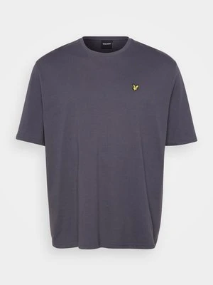 T-shirt basic Lyle & Scott czarny