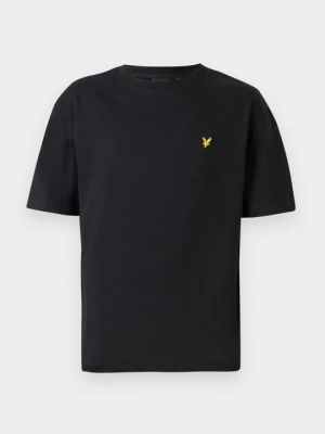 T-shirt basic Lyle & Scott czarny