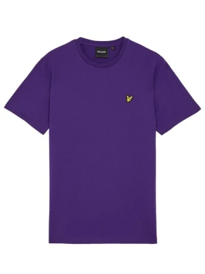 T-shirt basic Lyle & Scott jagodowy
