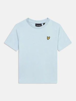 T-shirt basic Lyle & Scott jasnoniebieski