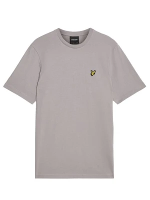T-shirt basic Lyle & Scott szary