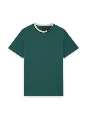 T-shirt basic Lyle & Scott zielony