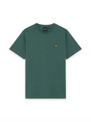 T-shirt basic Lyle & Scott zielony