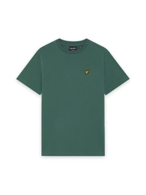 T-shirt basic Lyle & Scott zielony