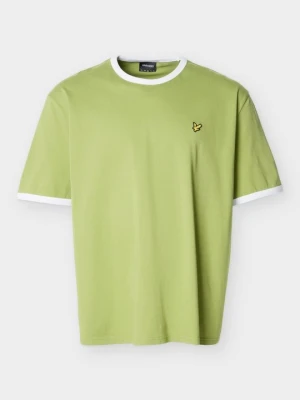 T-shirt basic Lyle & Scott zielony
