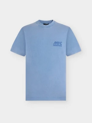 T-shirt basic Mads Nørgaard niebieski