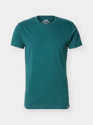 T-shirt basic Mads Nørgaard petrol