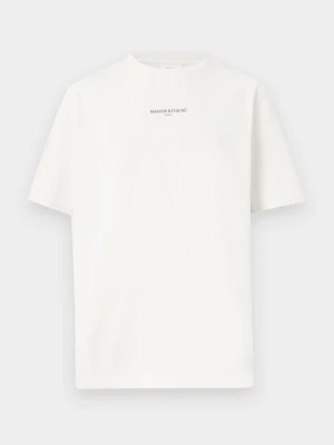 T-shirt basic Maison Kitsuné biały