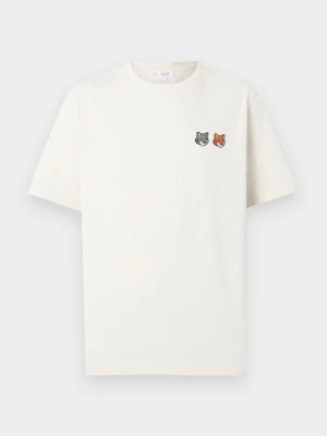 T-shirt basic Maison Kitsuné mleczny