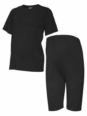 T-shirt basic Mamalicious czarny