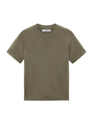 Zdjęcie produktu T-shirt basic Mango khaki