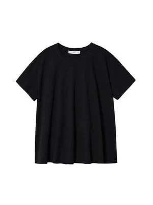 T-shirt basic Mango czarny