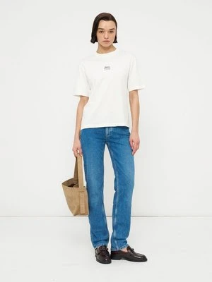 T-shirt basic Marc O'Polo jasnoszary