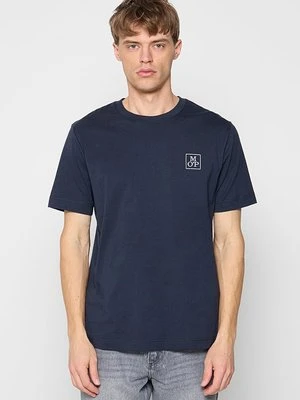 T-shirt basic Marc O'Polo granatowy