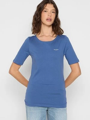 T-shirt basic Marc O'Polo niebieski