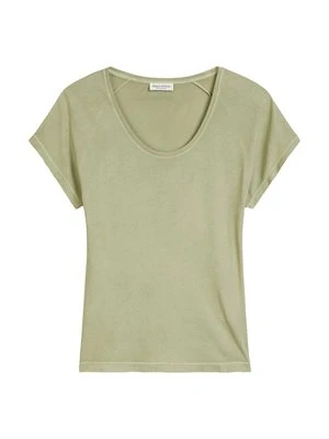 T-shirt basic Marc O'Polo zielony