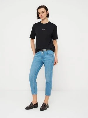 T-shirt basic Marc O'Polo czarny