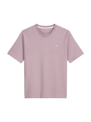 T-shirt basic Marc O'Polo fioletowy