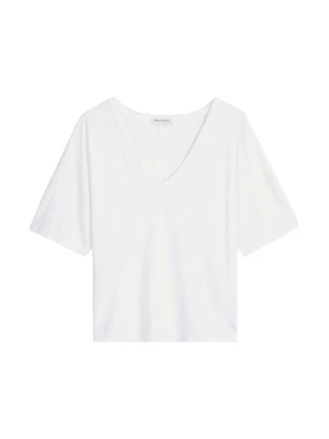 T-shirt basic Marc O'Polo biały