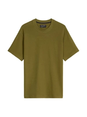 T-shirt basic Marc O'Polo ciemnozielony