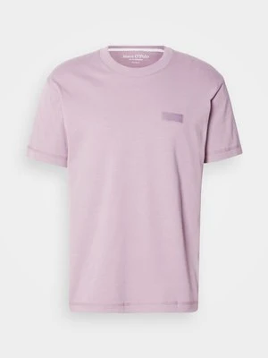 T-shirt basic Marc O'Polo fioletowy