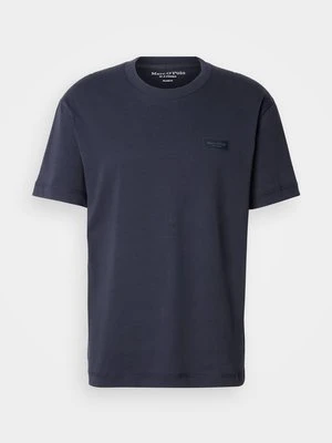 T-shirt basic Marc O'Polo granatowy