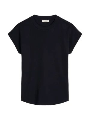 T-shirt basic Marc O'Polo granatowy
