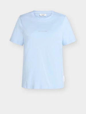 T-shirt basic Marc O'Polo jasnoniebieski