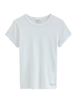 T-shirt basic Marc O'Polo jasnoniebieski