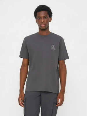T-shirt basic Marc O'Polo jasnoszary