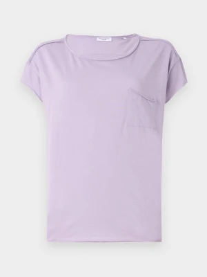 T-shirt basic Marc O'Polo liliowy