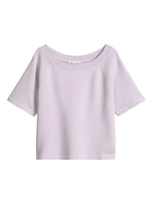 T-shirt basic Marc O'Polo liliowy