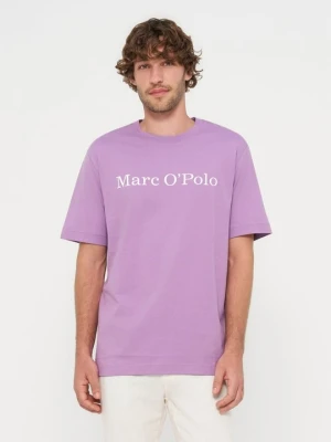 T-shirt basic Marc O'Polo liliowy