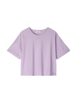 T-shirt basic Marc O'Polo liliowy