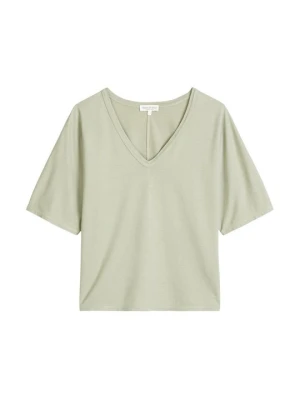 T-shirt basic Marc O'Polo miętowy