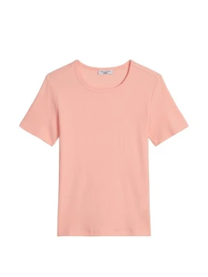 T-shirt basic Marc O'Polo morelowy