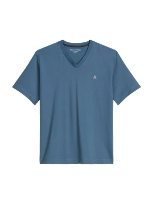 T-shirt basic Marc O'Polo niebieski