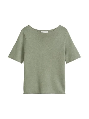 T-shirt basic Marc O'Polo zielony