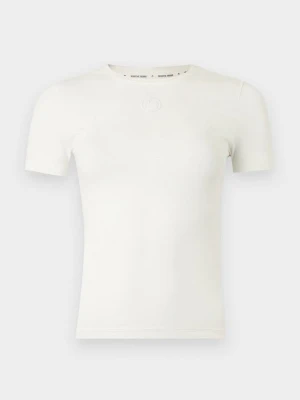 T-shirt basic Marine Serre biały