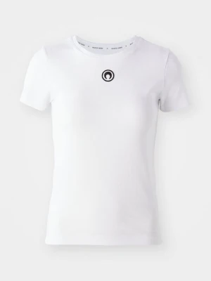 T-shirt basic Marine Serre biały