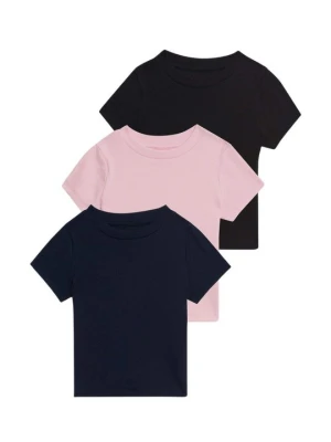 T-shirt basic Marks & Spencer niebieski