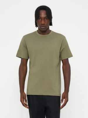 T-shirt basic Mexx ciemnozielony