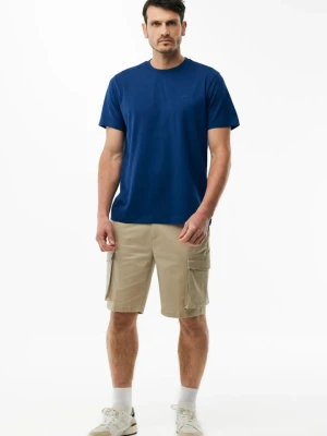 T-shirt basic Mexx niebieski