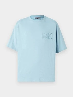 T-shirt basic Michael Kors niebieski