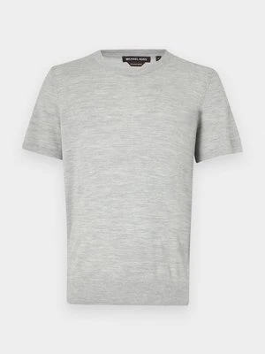T-shirt basic Michael Kors szary