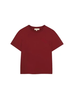 T-shirt basic Michael Kors czerwony