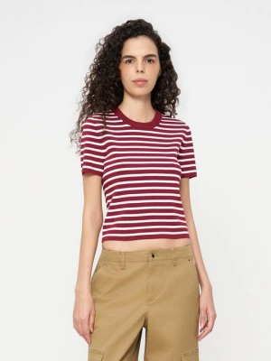 T-shirt basic Michael Kors jagodowy