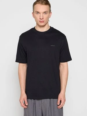 T-shirt basic Minimum czarny