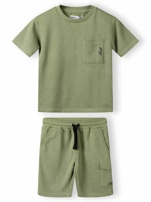 T-shirt basic MINOTI jasnozielony